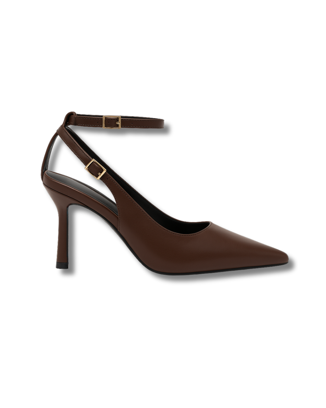 Edge – Escarpins bruns à brides