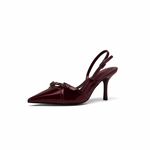 Classy - Chaussures à talons vernis à bride