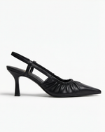 Rise – Escarpins slingback noirs