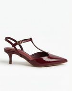 Peak – Escarpins vernis bordeaux