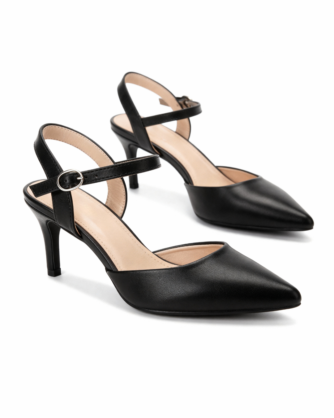 Purified - Escarpins noirs à bride