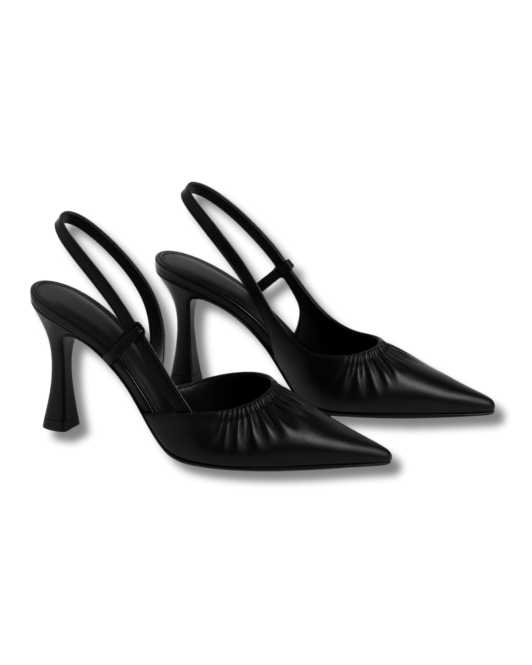 Rise – Escarpins slingback noirs